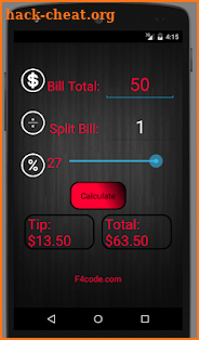 Simple Tip Calculator screenshot