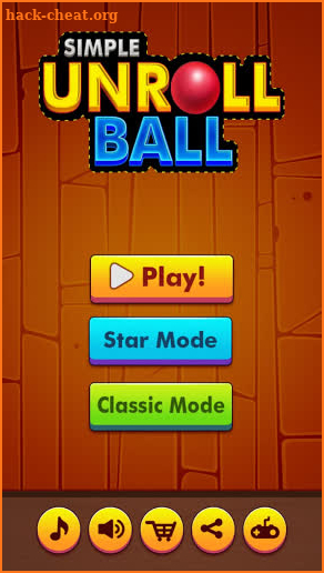 Simple Unroll Ball screenshot
