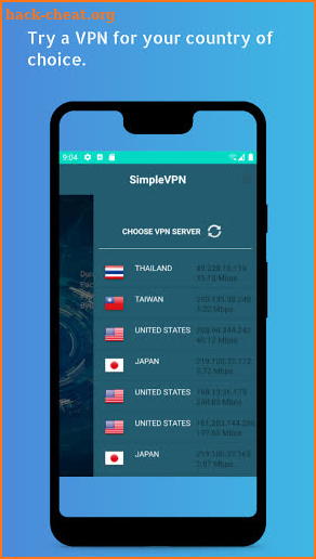 Simple VPN -  IP bypass access screenshot