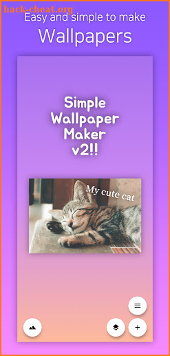 Simple Wallpaper Maker 2: EZ Wallpaper Maker screenshot