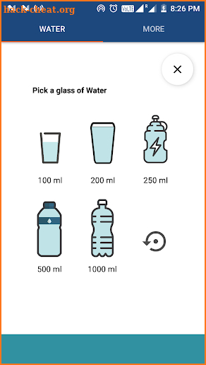 Simple Water Tracker & Reminder for weight Loss screenshot