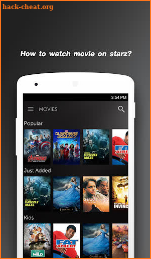 Simple Way to Watch Movies Series by App screenshot