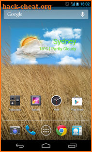 Simple Weather Widget (Donate) screenshot