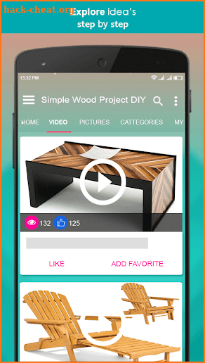 Simple Wood Project DIY screenshot