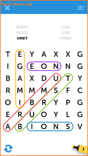Simple Word Search Puzzles screenshot
