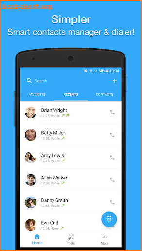 Simpler Caller Id - Contacts and Dialer screenshot