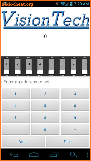 Simplex Dip Switch Utility screenshot