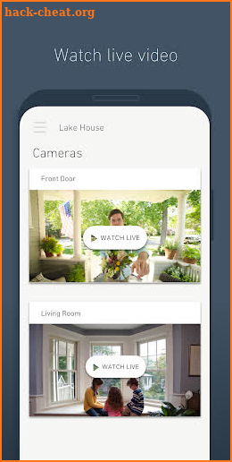 SimpliSafe Home Security App screenshot