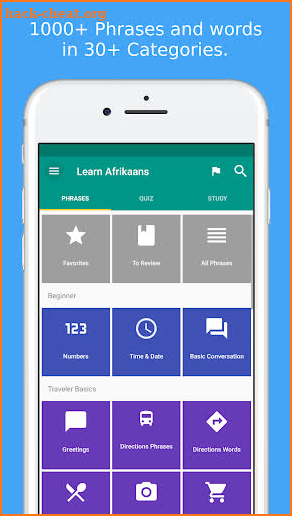 Simply Learn Afrikaans screenshot