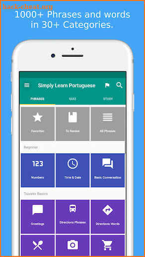 Simply Learn Portuguese screenshot