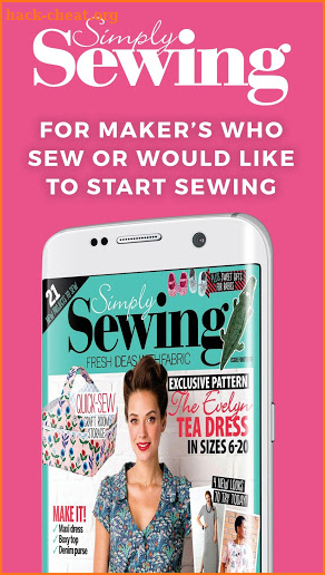 Simply Sewing Magazine - Contemporary Patterns screenshot