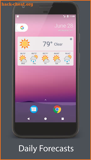 Simply Weather Widget screenshot