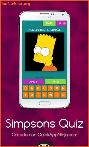 Simpsons Quiz screenshot