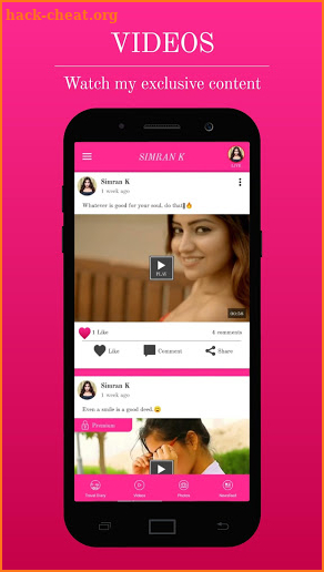 Simran K Official App screenshot