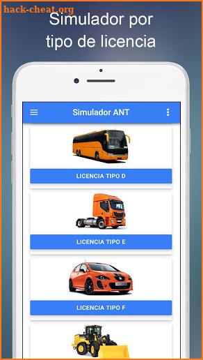 Simulador Examen ANT 2021 Ecuador screenshot