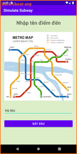 Simulate Subway screenshot