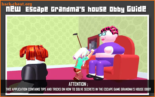 Simulator Escape Grandma's House Obby Guide screenshot