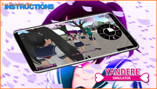 Simulator Yandere High School Instructions screenshot