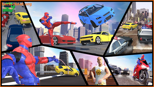 Sin City Rope Hero : Superhero Games screenshot