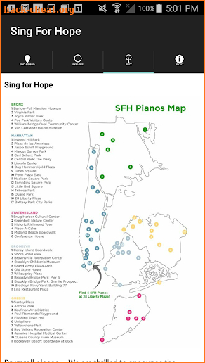 Sing For Hope screenshot