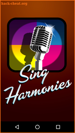 Sing Harmonies screenshot