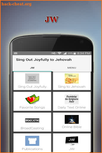 Sing Out Joyfully Jehovah screenshot