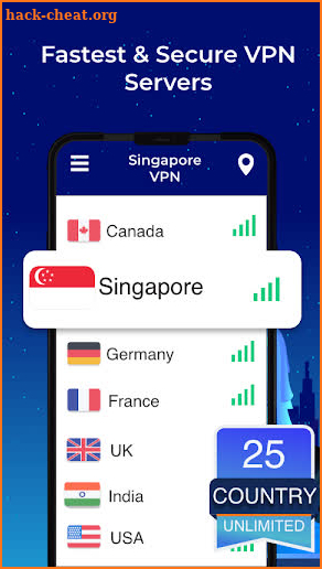 Singapore VPN - Free, Fast & Secure VPN Proxy screenshot