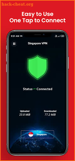 Singapore VPN - The VPN Master screenshot