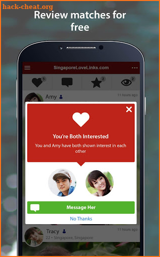 SingaporeLoveLinks - Singapore Dating App screenshot