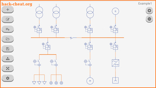 Single-line | Electrical diagrams screenshot
