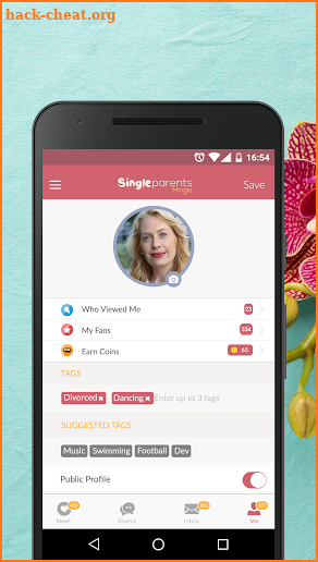 Single Parents Mingle - Dating App for Moms & Dads screenshot