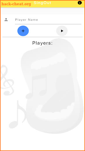 SingOut: The Song Association Game screenshot