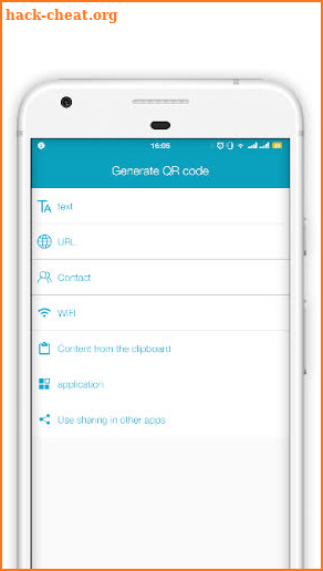Singular QR code screenshot