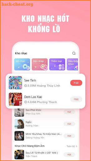 SingWow - Trực tiếp & Karaoke screenshot