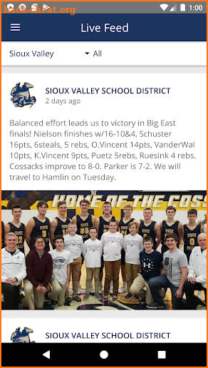 Sioux Valley Schools screenshot