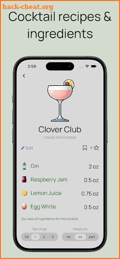 Sip Cocktails screenshot