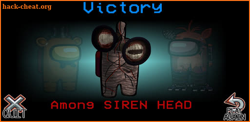Siren Head Among Us Mod Monster Skin Imposter Role screenshot