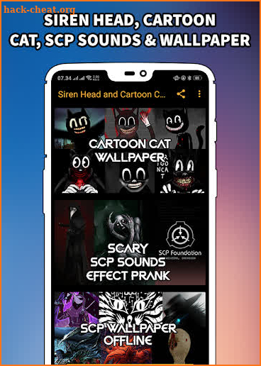 Siren Head and Cartoon Cat Prank screenshot
