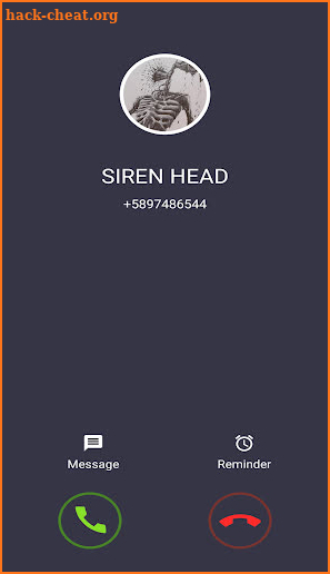 Siren Head Call Prank screenshot