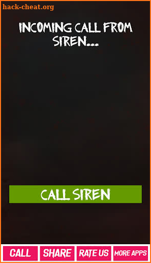 Siren Head Call real prank screenshot