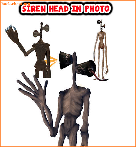 Siren Head Camera Photo Editor screenshot