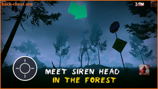 Siren Head: horror forest game screenshot