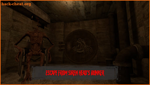 Siren Head Horror Scary Bunker screenshot