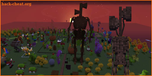 Siren Head Map for Minecraft screenshot