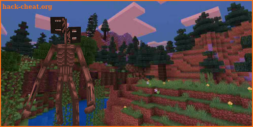 Siren Head Map for Minecraft screenshot