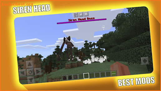 Siren Head Mod for Minecraft PE - MCPE screenshot
