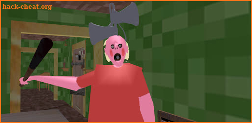 Siren head piggy : scary Monster in house MOD obby screenshot
