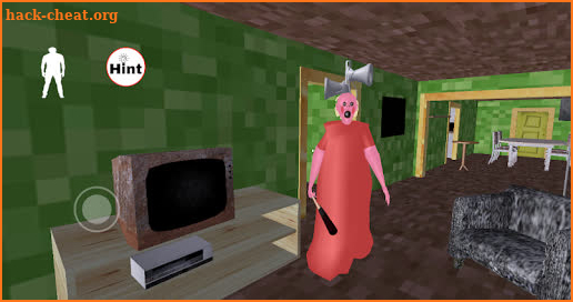 Siren head piggy : scary Monster in house MOD obby screenshot