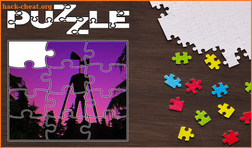 Siren Head Puzzle Jigsaw screenshot