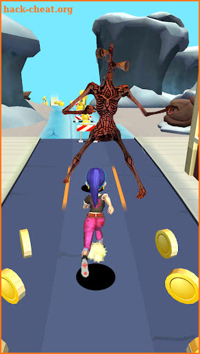 Siren Head Run Game screenshot